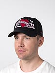 Бейсболка VON DUTCH арт. VD/0/CAS2/LOVU/NR  (черный)